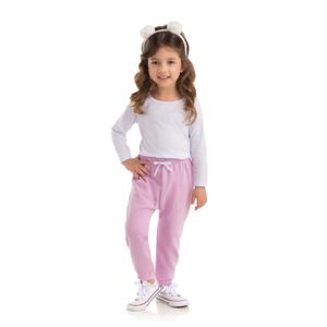 Pantalon rosa basico