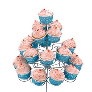 Porta cupcake 4 niveles 24 unidades31.5x29cm