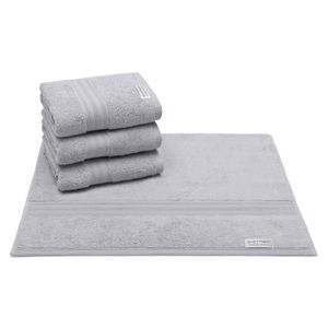 Toalla Gris 50x80cm Casa Hogar