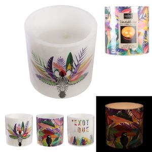 Portavela Con Led 15cm