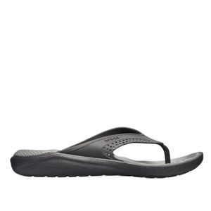 Zapatilla Negro Literide Flip Crocs