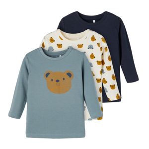 Remera *3 M/L Moda Name It