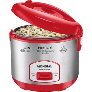 Olla Arroz Mondial Rojo  6tz