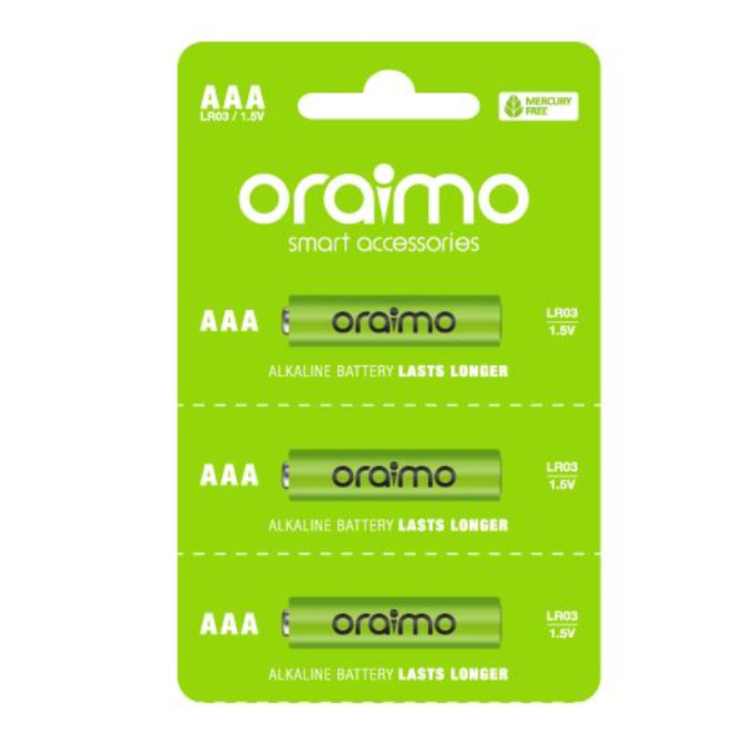 Piles LR03 OB-AAA1 GREEN