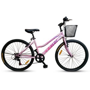 Caloi california 26" rosado