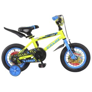 Caloi x-cross 12' varon amari/negro