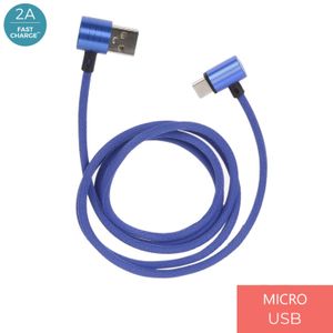 Cable de carga y sincronizacion tejido micro usb