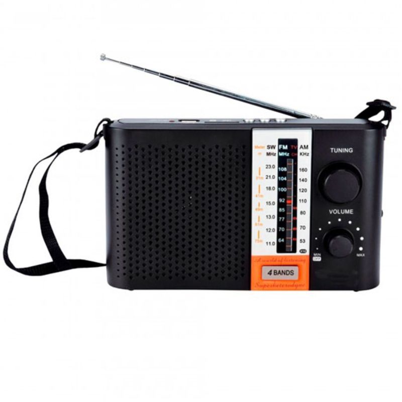 Comprá Radio Portátil Mega Star RX309BTM AM/FM Bluetooth - Negro/Marrón -  Envios a todo el Paraguay