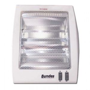 Estufa bundes a cuarzo bu1404 400w/800w