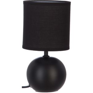 Lampara De Mesa Negra H25