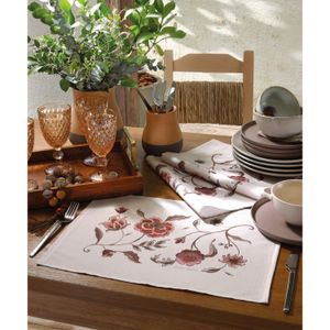 Set De Individuales S.Limpia Sofia D 45 Cm X 31 Cm