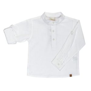 Camisa m/l blanca anjos