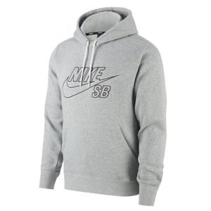 Canguro gris m nk sb po hoodie embroidery nike