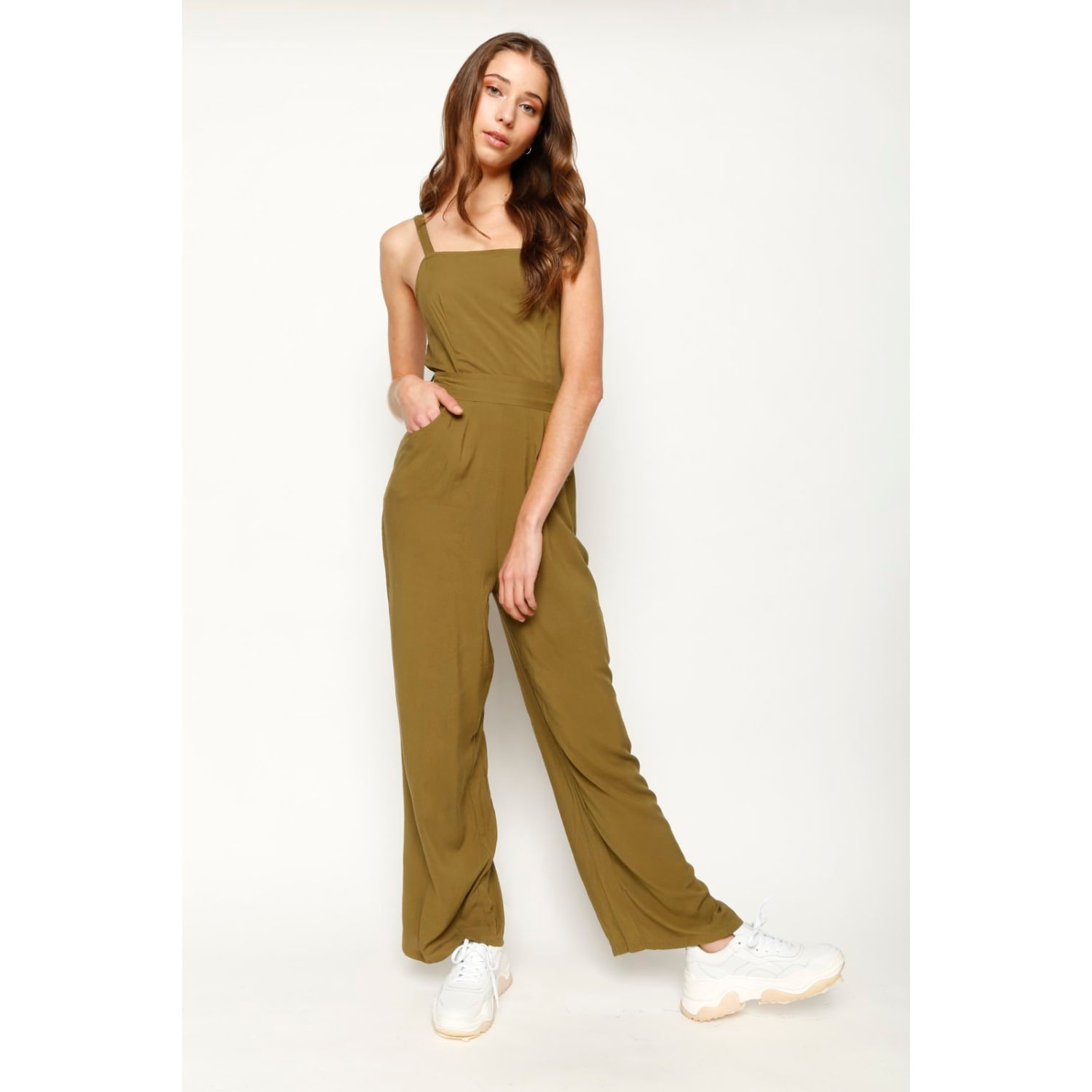 Pantalon verde moda eclipse