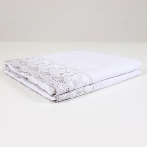 Cubre Base De Sommier Full 1p Marion Blanco