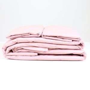 Set Cubrecama Soltero 2p 200 H Bouton Rosa
