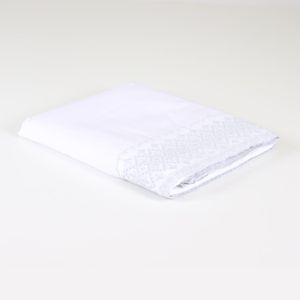 Cubre Base De Sommier Full 1p Nice Blanco