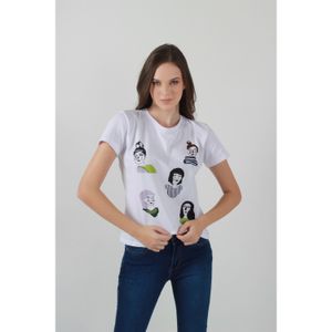 Remera blanca moda fds