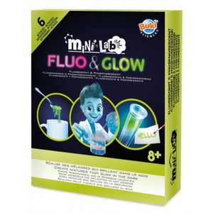Buki mini lab fluo & glow - 6 experimentos