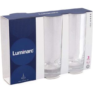 Set de 3 vaso islande alto