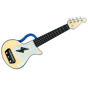 Hape ukelele con luces azul