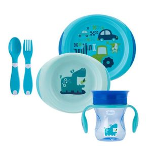 Set de comida azul 12m+