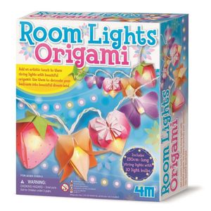 4m set luces de origami