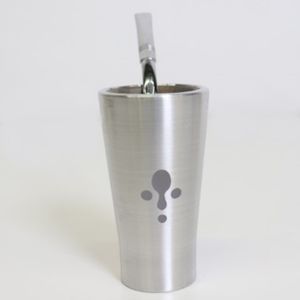 Kit De Terere Guampa Palo Santo + Bombilla Alpaca