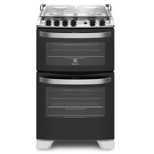 Cocina 4 h s 67,7/38,8 2 hornos blanca electrolux