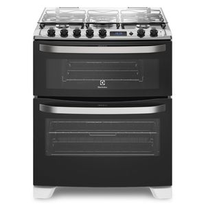 Cocina 5 h 94/39 litros 2 hornos blanca electrolux