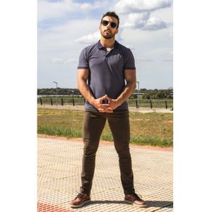 Pantalon slim new green