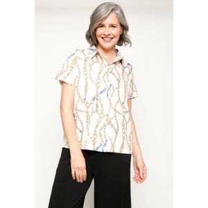 Blusa estampada moda woman