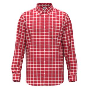 Camisa m/l bordo cuadros oscar de la renta