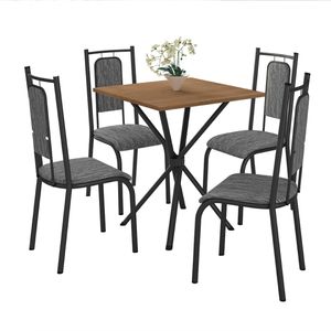 juego de comedor lyon mdp 4 sillas california