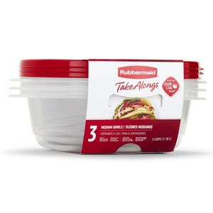Take Along  1,2lts X 3 Rubbermaid