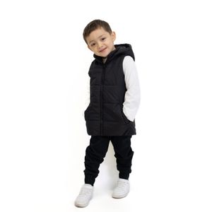 Chaleco c/capucha stitches kids