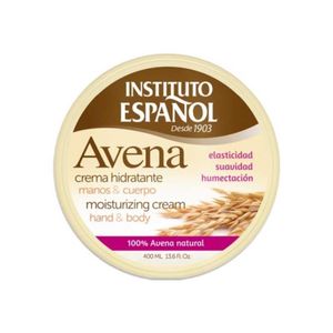 Tarro crema corporal avena instituto español