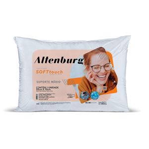 Almohada  soft touch - 100%poliéster altenburg
