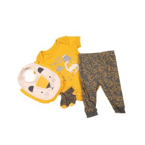 Conjunto *3 t=3m amarillo tinytots