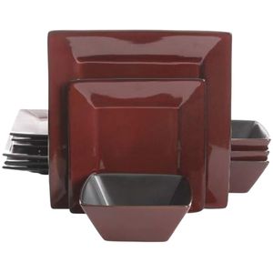 Juego De Vajillas 12pzas  Gibson