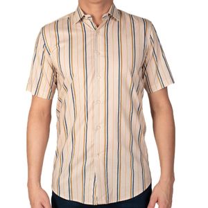 Camisa  m/c  rayas retro connection