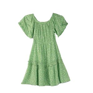 Vestido  A Motas M/C Tiare