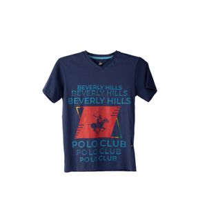 Remera  estamp. cuello redondo  beverly hills