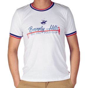 Remera  m/c  cuello redondo beverly hills