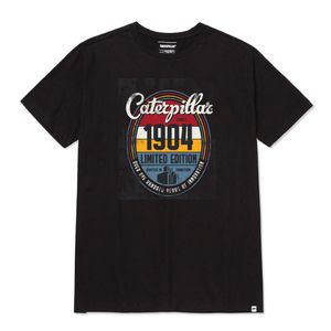 Remera Negro Caterpillar
