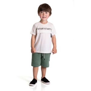 Conjunto Remera C/ Estampa Y Short Tmx