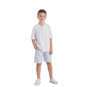 Conjunto Remera C/ Botones Y Bermuda Tmx