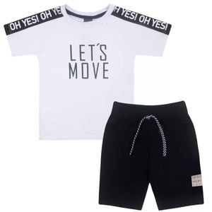 Conjunto Remera C/ Diseño  Y Short Tmx