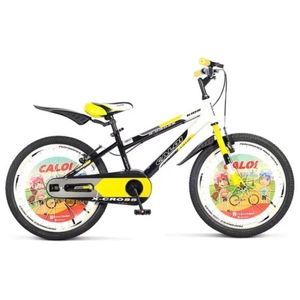 Bicicleta aro 20 amarillo  caloi