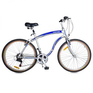 Bicicleta  Custom 26 Azul Caloi